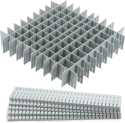 acDesign 40Pcs Drawer Dividers, Adjustable Drawer Organizer by acDesign