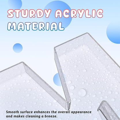 13.8" Extra Large Acrylic Number Charcuterie Board Box, Reusable Fillable - Image 3