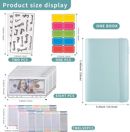 NICOOTH Budget Binder A6 Money Saving Binder - Image 2