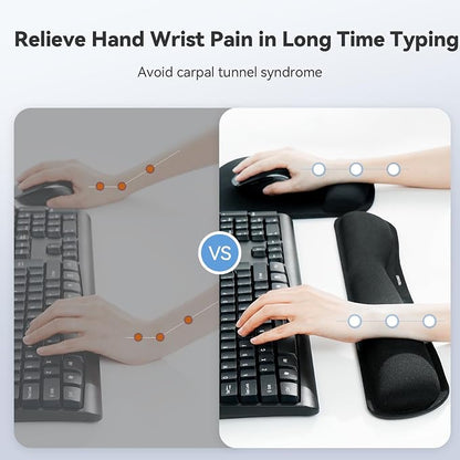 Keyboard Wrist Rest and Mouse Pad Set - Image 3