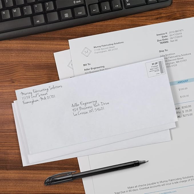 Quality Park Envelopes Letter Size #10 - Image 6