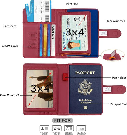 Melsbrinna Rfid Passport Holder - Image 3