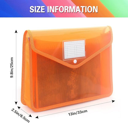 Plastic Expanding File Folder, Transparent envelopes - Image 2