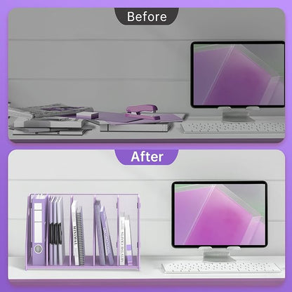 SUPEASY Binder Organizer, Magazine File Holder - Image 5