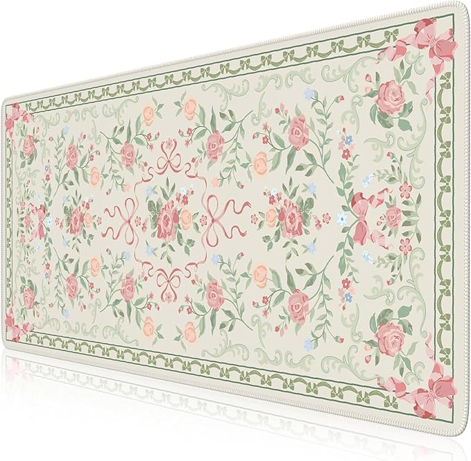 iCasso Green Desk Mat, Cute Desk Pad by iCasso