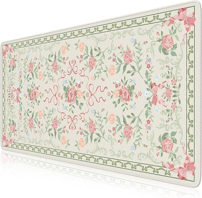 iCasso Green Desk Mat, Cute Desk Pad by iCasso