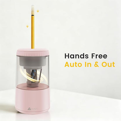 SUNZO Electric Pencil Sharpener, Fully Automatic Sharpener - Image 3