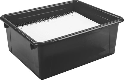 Storex Letter Size Deep Storage Tray – Organizer Bin - Image 7