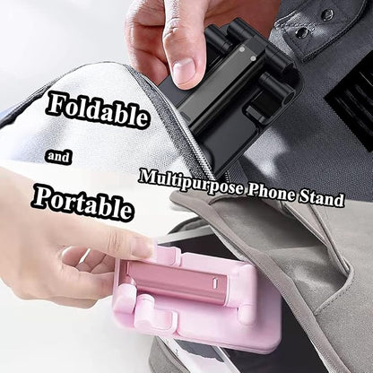 Meetuo 2 Pcs Cell Phone Stand for Desk, Adjustable & Foldable Phone Holder | - Image 7