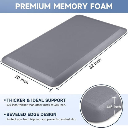 4/5 Inch Thick Kitchen Mats for Floor, StepRite Kitchen Rug for Standing Desk - Image 2
