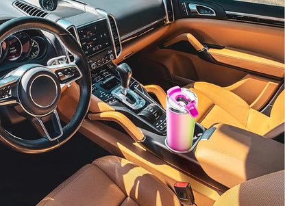 Meoky 24 oz Travel Coffee Mug with Leak-proof Lid, Stainless Steel Insulated Coffee Tumbler, Keeps Hot for 8 Hours or Cold for 24 Hours, Fits in Car Cup Holder (Midnight Galaxy) - Image 6