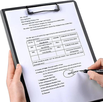 VANRA Clipboard Folder A4 File Cover Clipboards - Image 5