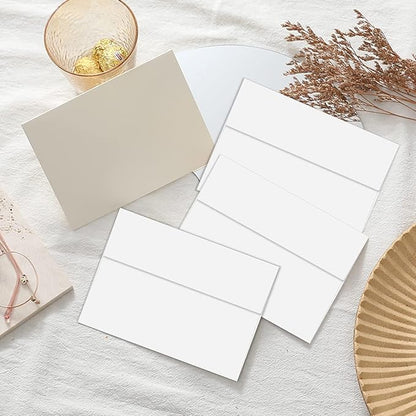 100 Packs 5x7 White Envelopes, A7 Envelopes - Image 6