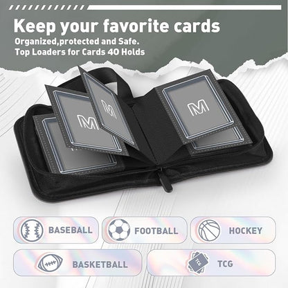 1 Pocket Toploader Binder Holds 40 Cards - Image 2