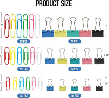 Paper Clips Binder Clips - Image 3