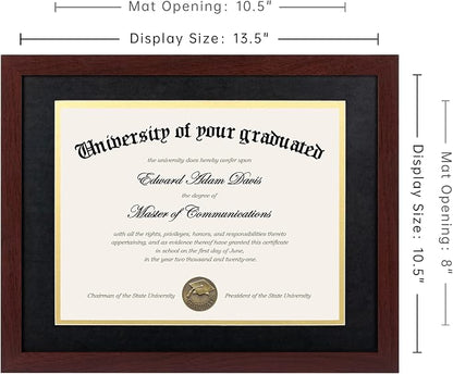 upsimples 11x14 Diploma Frame Certificate Degree Document Frame - Image 4