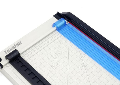 Inch Scale Cutting Plate 12" Paper Cutter – Solid Metal Base, Sharp Blade - Image 5
