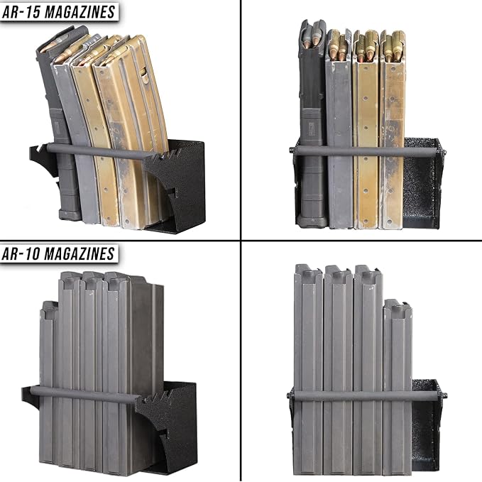 Hold Up Displays Universal Gun Magazine Storage Wall Mount Rack - Image 6