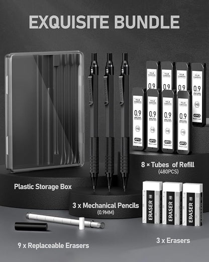 Four Candies 0.9mm Mechanical Pencil Set - Image 4