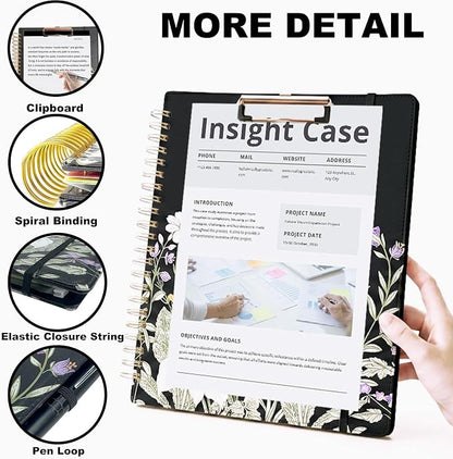 Foldable Spiral Clipboard Folio - Image 5