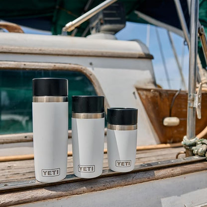 YETI Rambler 8 oz Travel Bottle, Stainless Steel, Vacuum Insulated with Leakproof Commuter Cap, Tropical Pink - Image 4