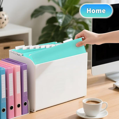 25-Pack Hanging File Folders, Letter Size, Includes 35 Transparent Label Cards - Image 6