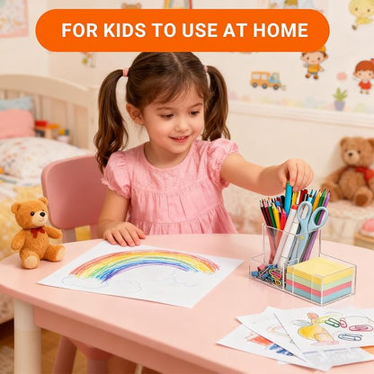 Pen Holder for Desk Clear Pencil Holder - Image 5