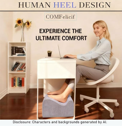 Work Foot Rest Under Desk, Comfort Foot Rest - Image 2
