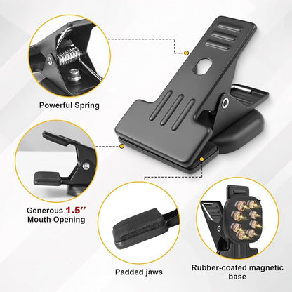 2 Pcs Heavy Duty Magnetic Clips - Image 5
