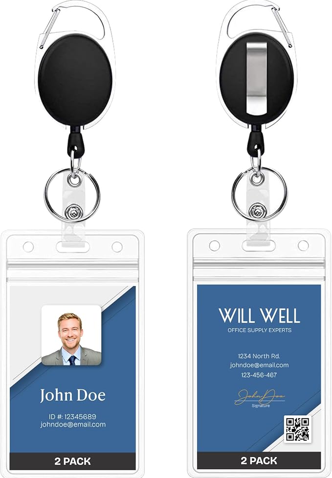 Will Well ID Badge Holders by WillWell