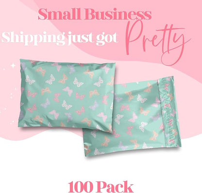 Pretty Package Store 10x13 Designer Poly Mailer 100 Pack Heavy Duty Waterproof - Image 2