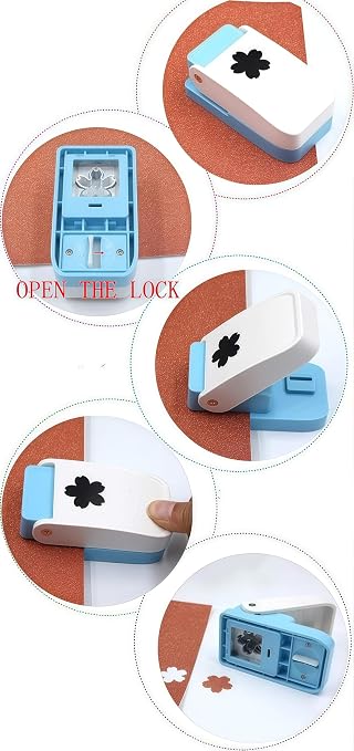1X0.8inch Rectangular Postage Stamp Punch Ware Rectangle Craft Lever Punch - Image 5