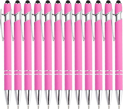 PASISIBICK 12 Pieces Pink Ballpoint Pen by PASISIBICK