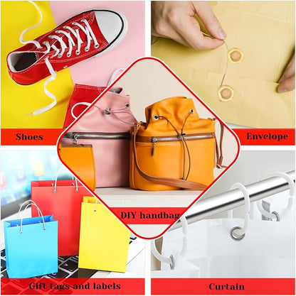 643Pcs Grommet Tool Kit 1/2 Inch Eyelet Kit - Image 6