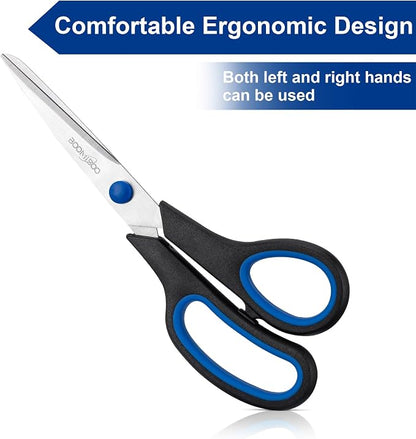 Scissors, BOOMIBOO 8" All Purpose 24 Pack - Image 2