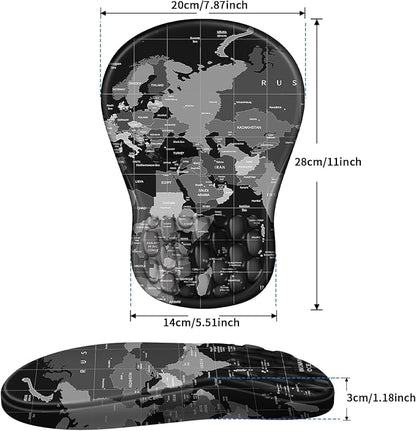 YIWEI Ergonomic Mouse Pad with Wrist Rest - Image 6