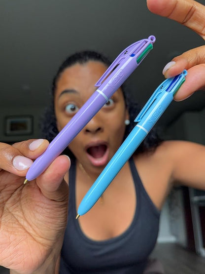 BIC 4 Color Pastel Ballpoint Pen - Image 3