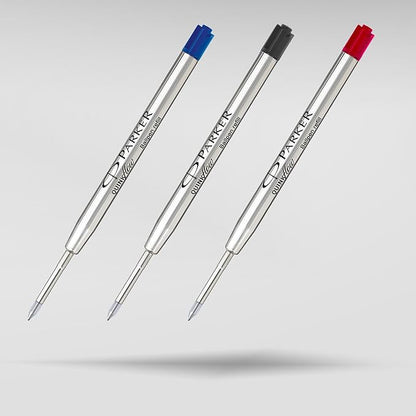 Parker Authentic QUINKflow Ballpoint Pen Refills, Medium Point Blue Ink - Image 8