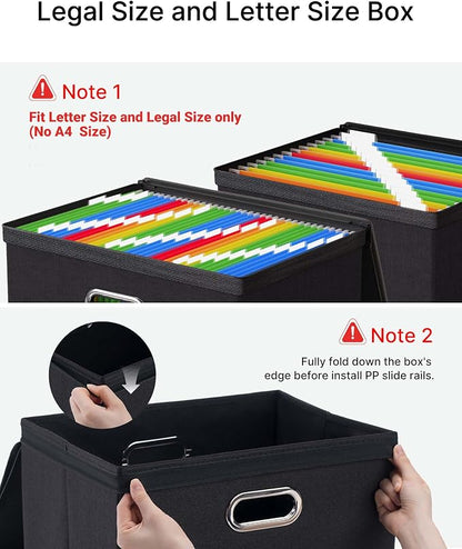 Oterri 1 Pack Large File Organizer Boxes - Image 5