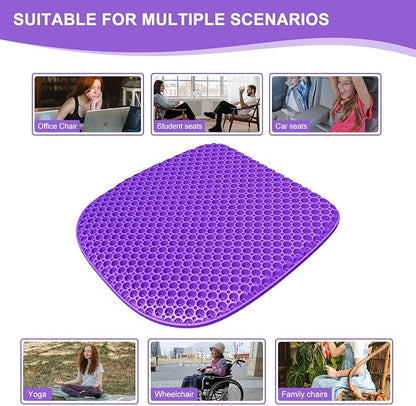 Large Gel Seat Cushion for Long Sitting - Image 8