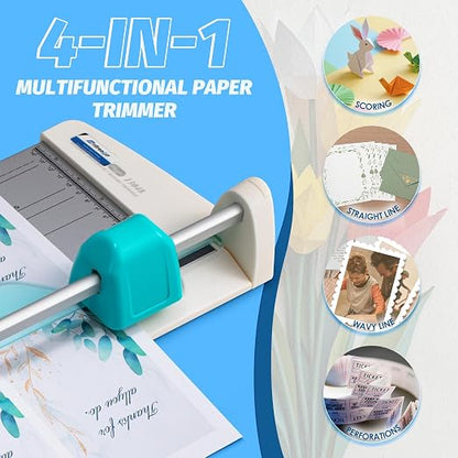 4-in-1 Portable Rotary Paper Cutter - Image 2