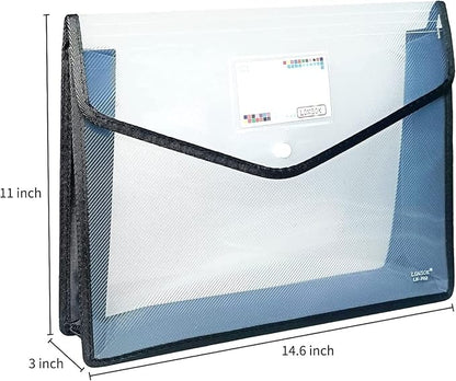 YoeeJob Plastic File Folders Legal Size 2 Pcs, Expandable Document Folder - Image 3