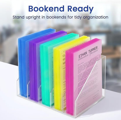 Sooez 15 Pack Clear Document Folder, Plastic Sleeves - Image 8