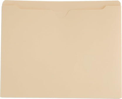Amazon Basics File Jackets for Organizing Documents, Reinforced Straight-Cut Tab - Image 2