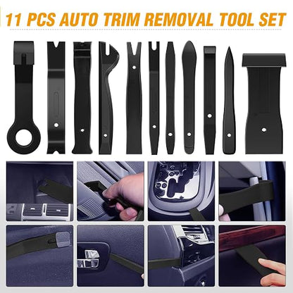 GOOACC 238Pcs Trim Removal Tool, Auto Push Pin Bumper Retainer Clip Set - Image 4