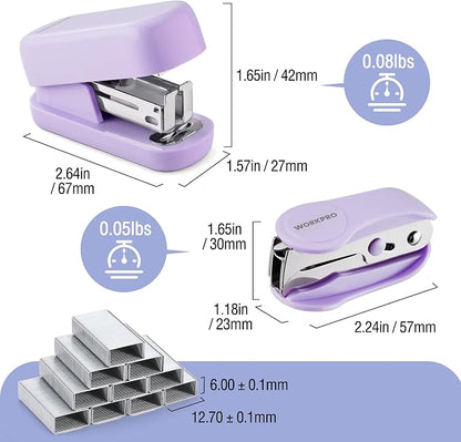 WORKPRO Small Stapler with Staples, One Staple Remover, 2000 Standard Staples - Image 7