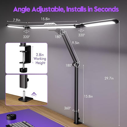Quntis 32.5" Architect Desk Lamps - Image 8