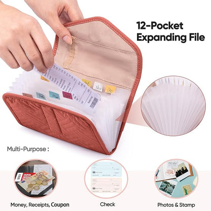 Fabric Receipt Organizer 7X5 - Image 4