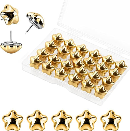 25 Pcs Decorative Thumb Tacks, Cute Decorative Push Pins by Unknown