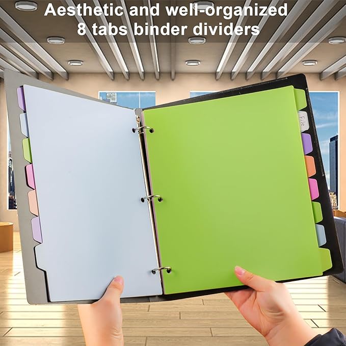 HABGP 96Pcs/12 Set Binder Dividers - Image 7